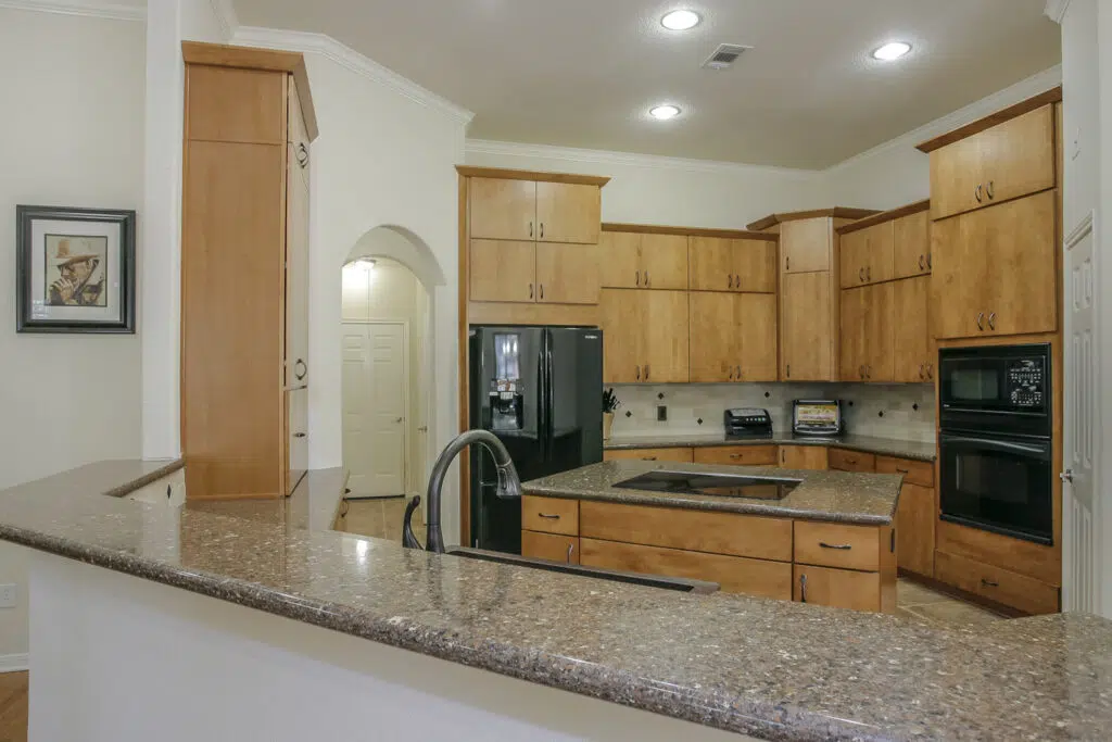 Top Kitchen Remodelers in the Woodlands, revamped kitchen space with new fixtures